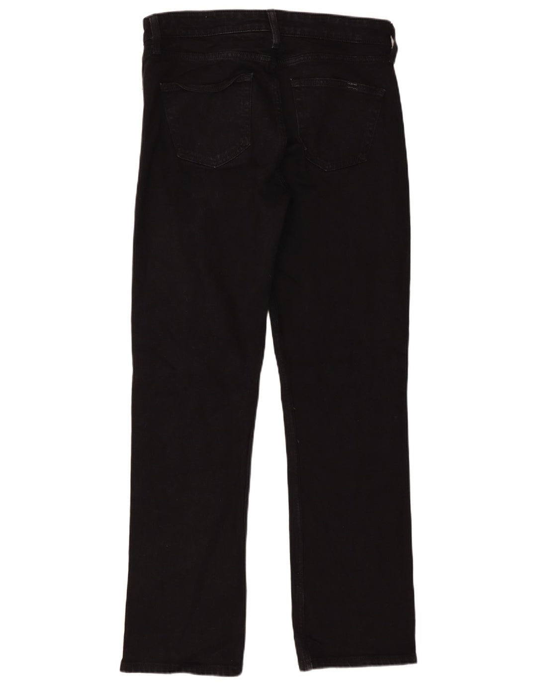 Zara Dame Straight Jeans EU 40 Medium W30 L32 Sort