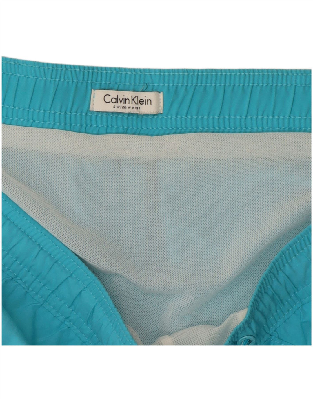 Calvin Klein Herre grafiske badeshorts Large Blue Beach