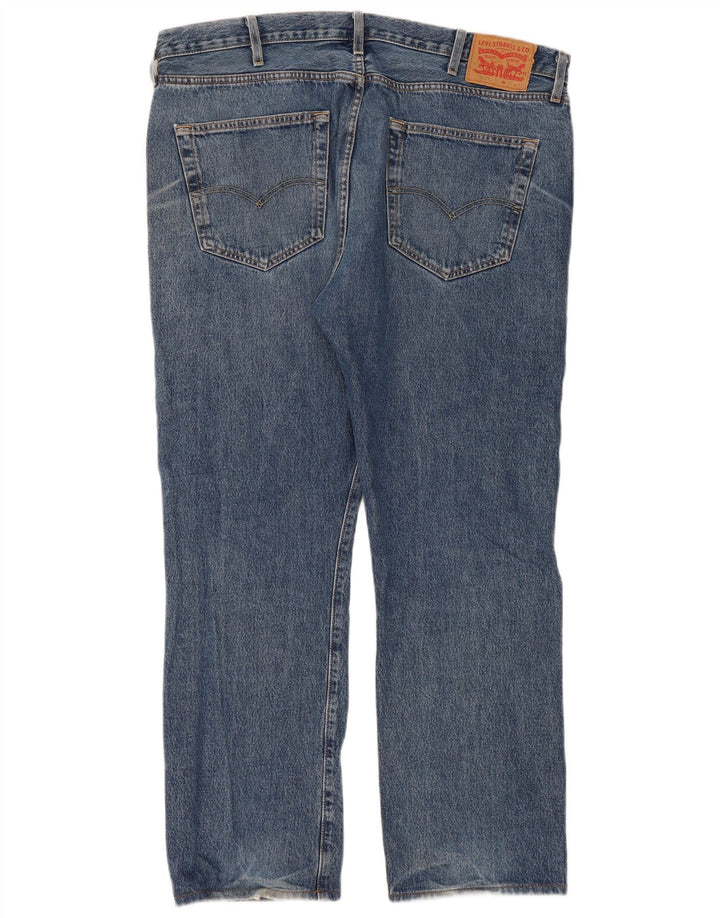 Levi's Herre 501 lige jeans W40 L32 blå bomuld