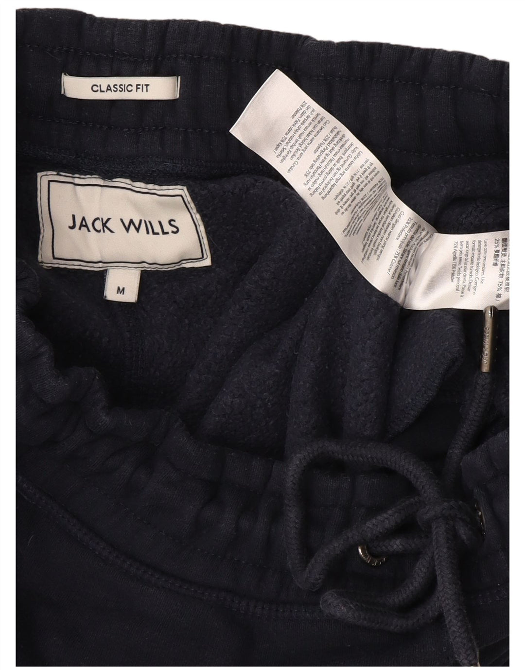 Jack Wills Herre grafisk træningsdragt Bukser Joggers Medium Navy Blue