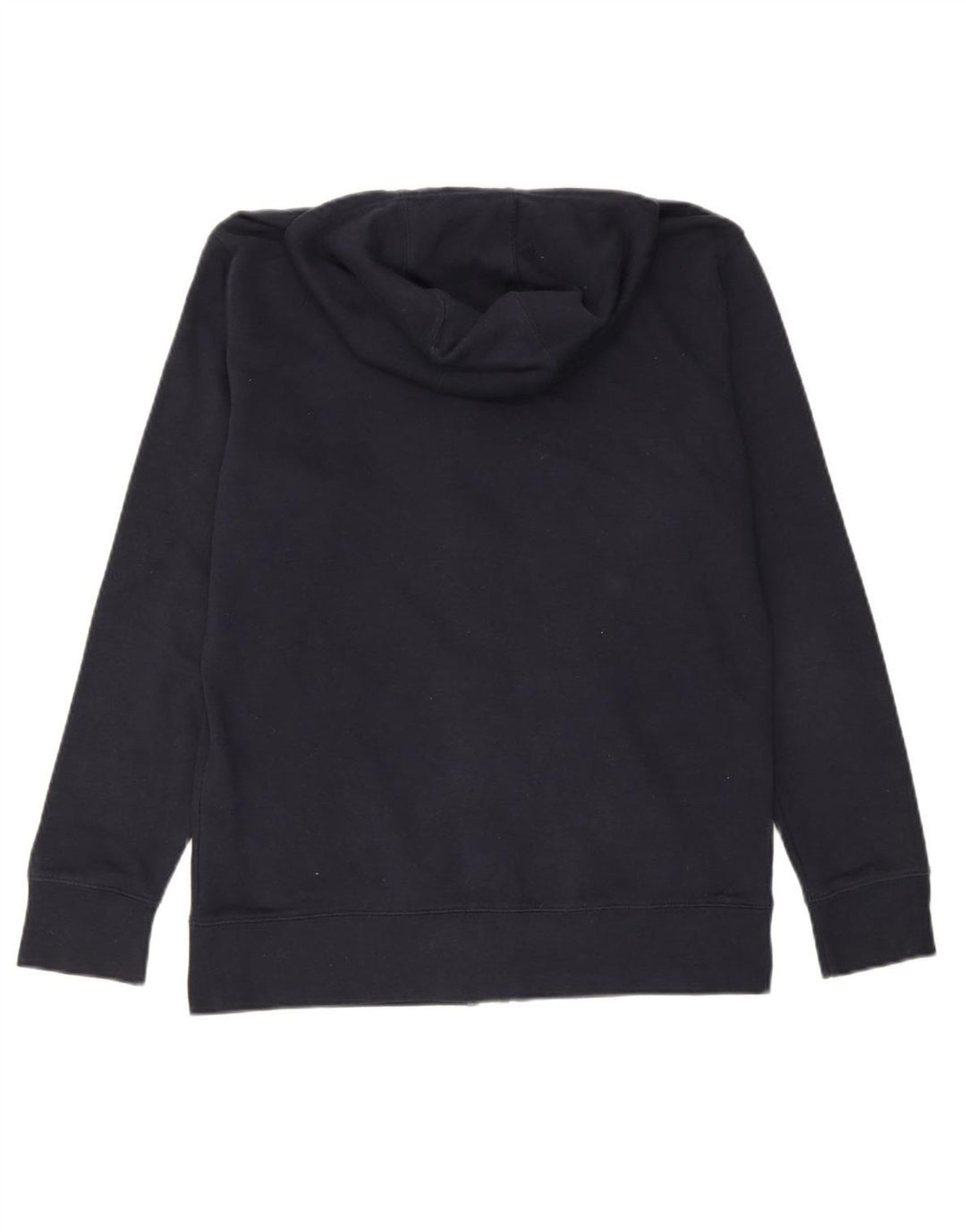 CHAMPION Mens Zip Hoodie Sweater Medium Navy Blue Cotton