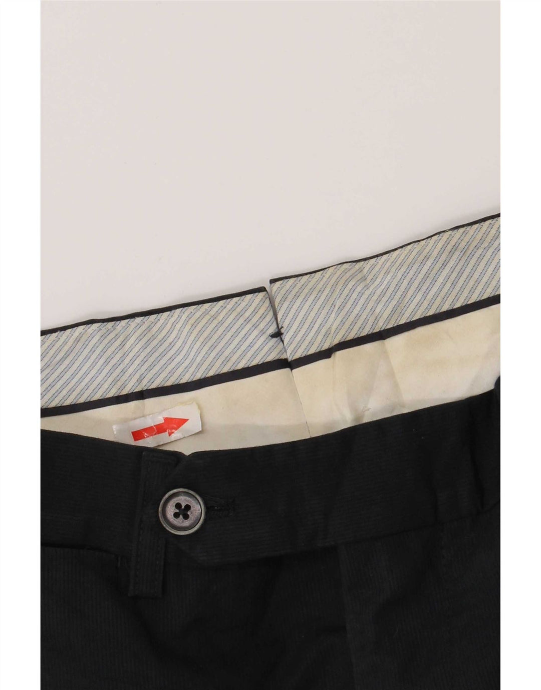 Massimo Dutti Herre Regular Chino Bukser Medium W31 L29 Marineblå Bomuld