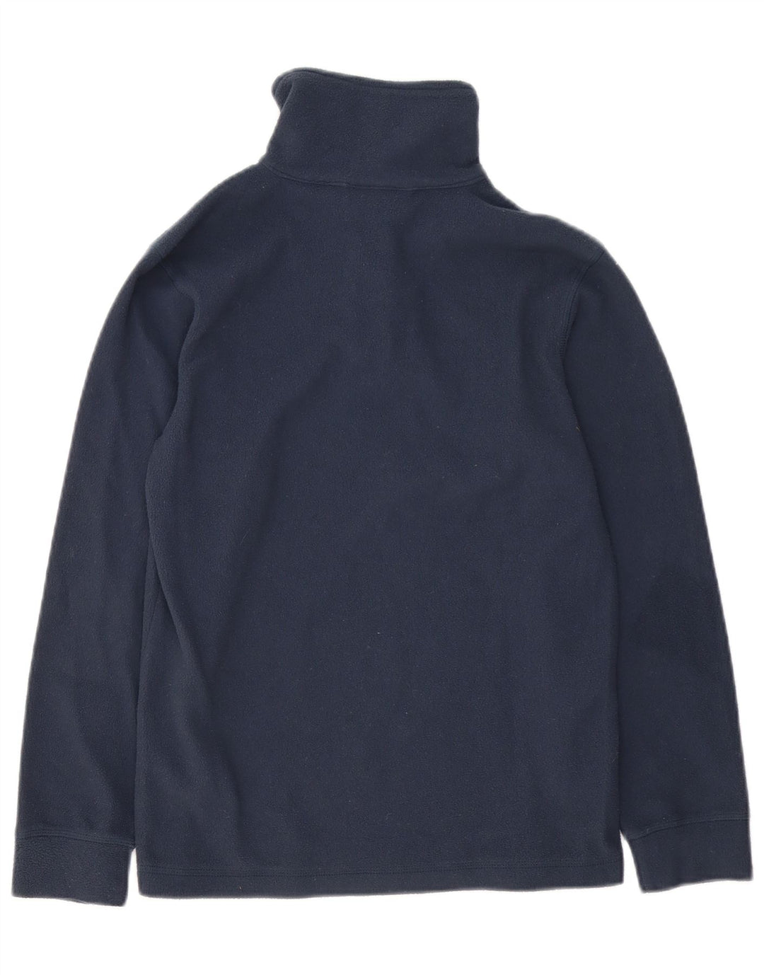 Champion Boys Zip Neck Fleece Jumper 11-12 År Stor Marineblå Polyester