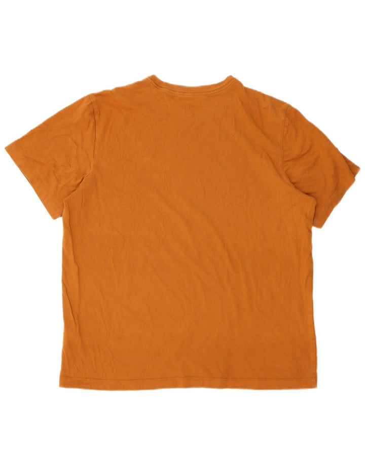 Jordan Herre T-Shirt Top Stor Brun Bomuld