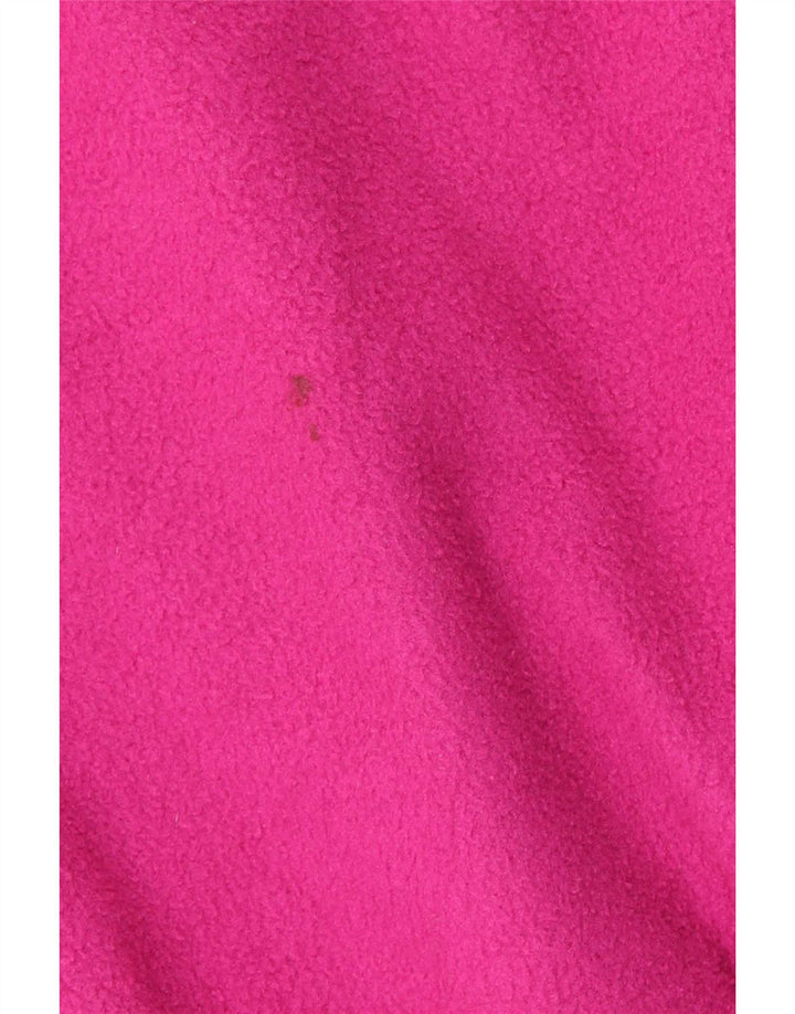 Tecnica Herre grafisk lynlås-hals Fleece Jumper Large Pink Polyester