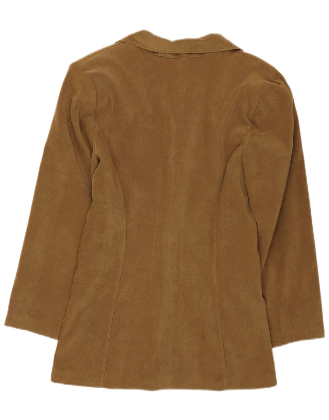 Vintage dame 4-knaps blazerjakke UK 10 Small Khaki