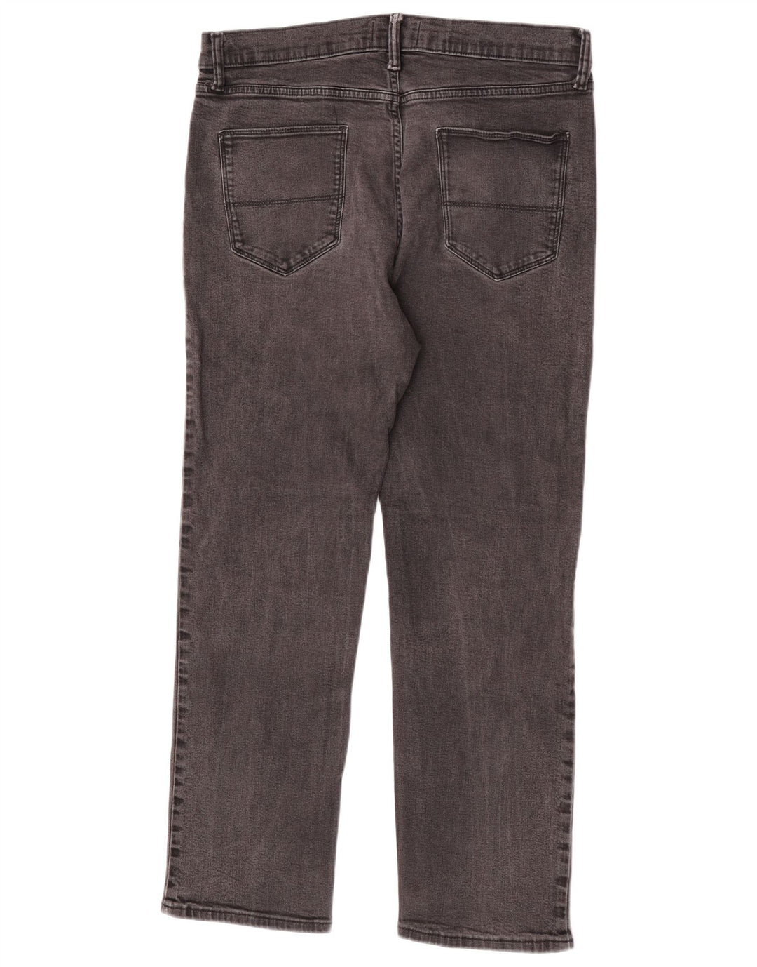 Marks & Spencer Straight Jeans til mænd W36 L31 Grå bomuld