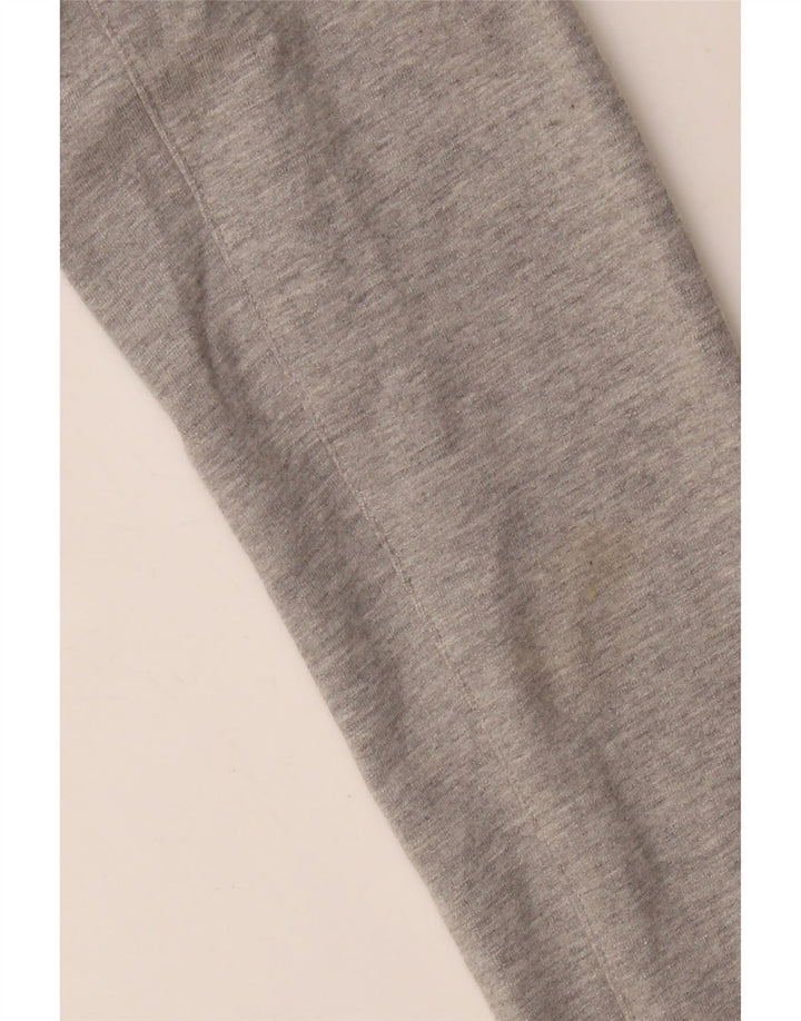 ADIDAS hættetrøje til kvinder UK 12/14 Medium Grey Colourblock