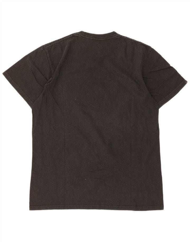 Hard Rock Cafe Herre Paris Grafisk T-Shirt Top Medium Sort Bomuld