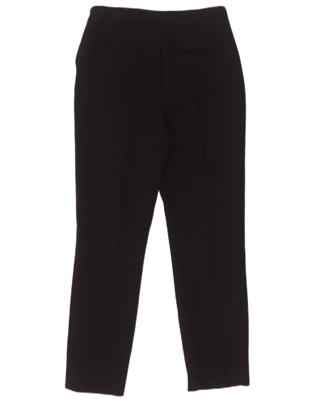 Zara Dame Slim Suit Bukser XS W25 L27 Sort Polyester