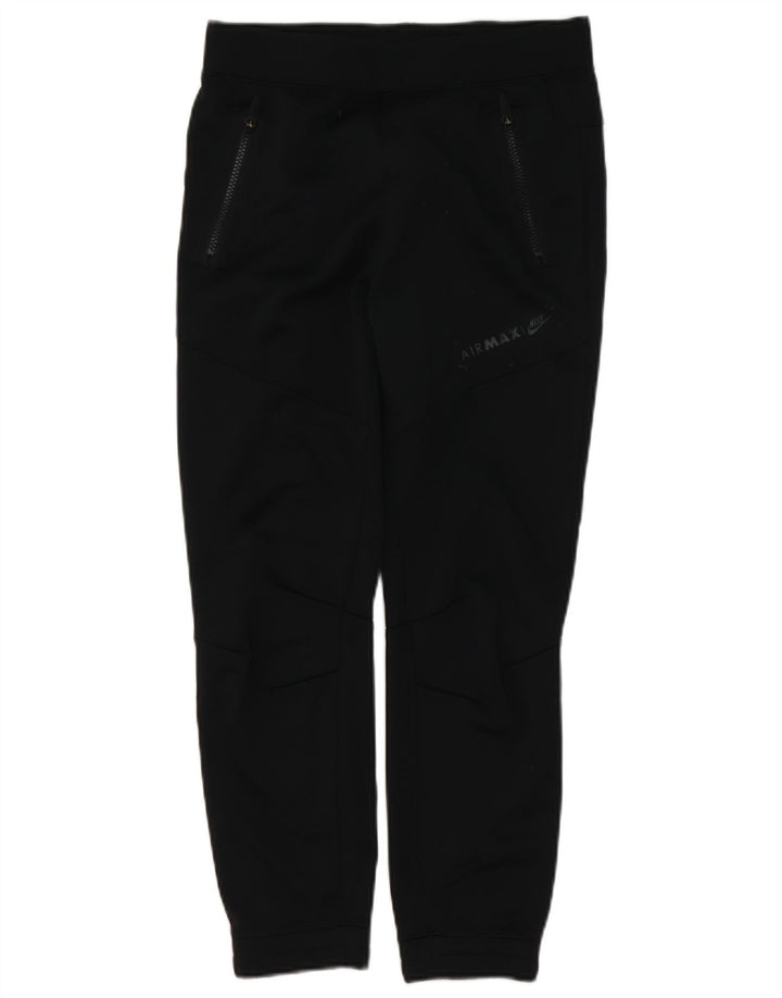 Nike grafisk træningsdragtbukser til kvinder Joggers UK 14 Stor sort polyester