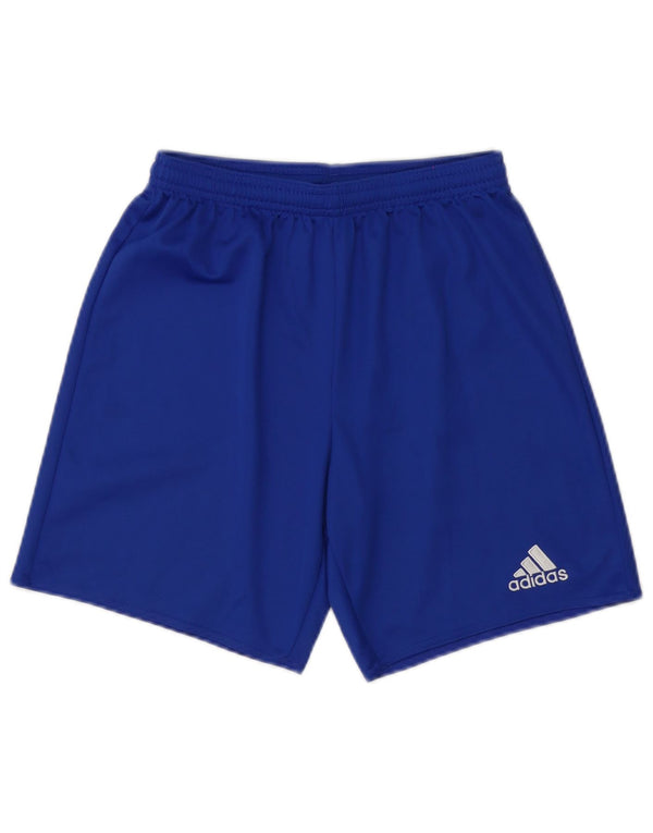 Adidas Boys Climalite Sportshorts 13-14 år Blå polyester