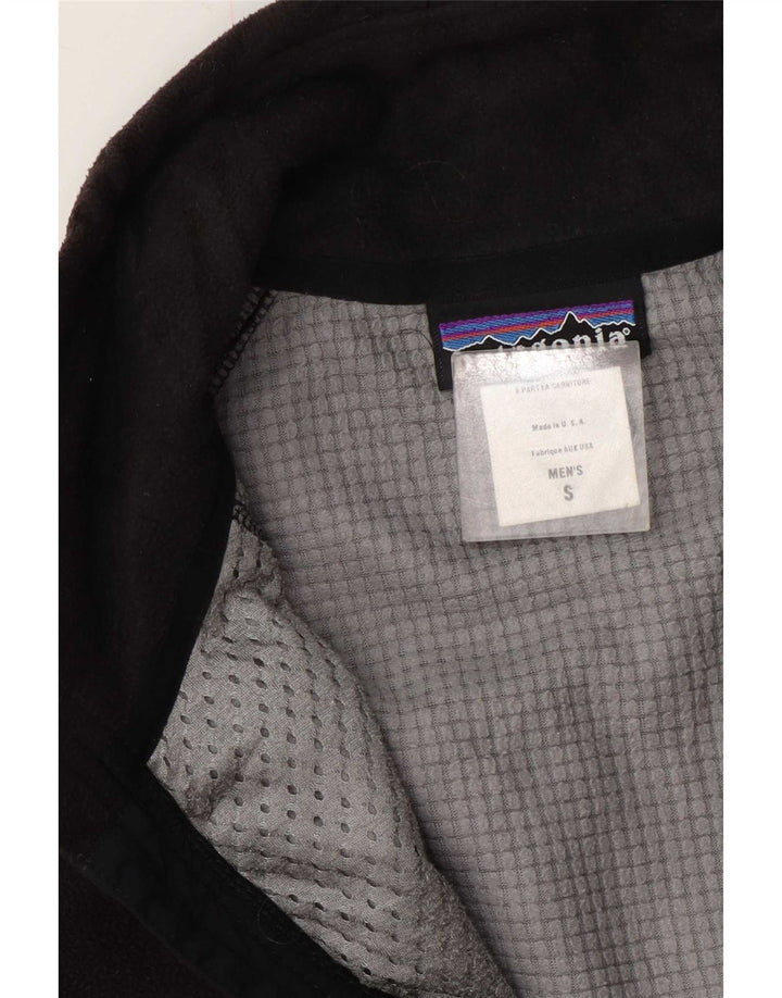 Patagonia Herre Fleecejakke UK 36 Lille Grå Polyester