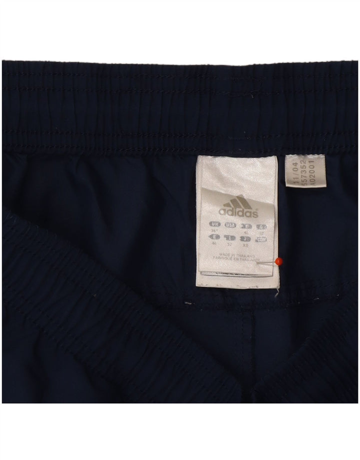 ADIDAS Mens Sport Shorts Large Navy Blue Polyester