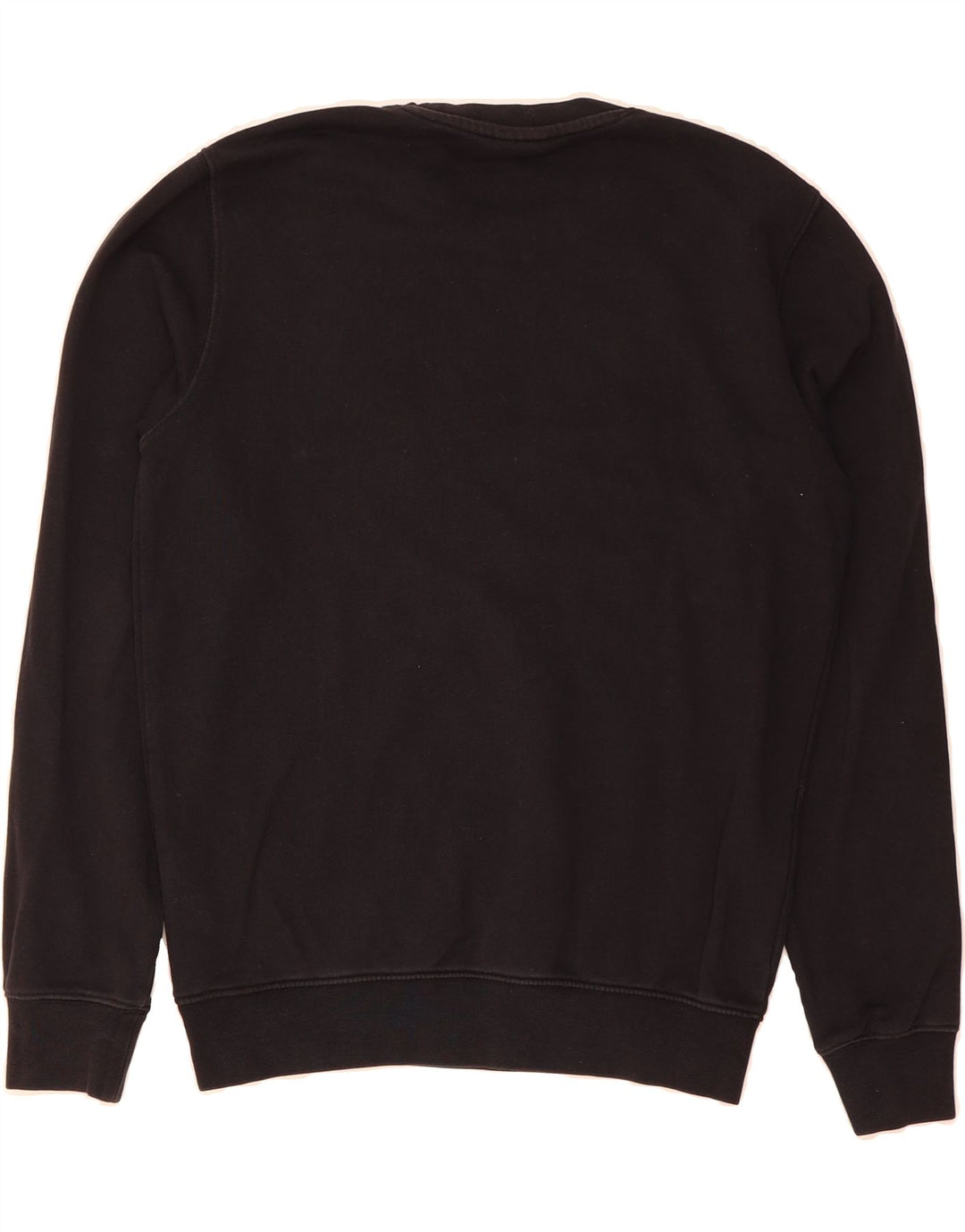 CHAMPION Mens Graphic Sweatshirt Jumper Small Black Cotton Vintage Champion and Second-Hand Champion from Messina Hembry 
