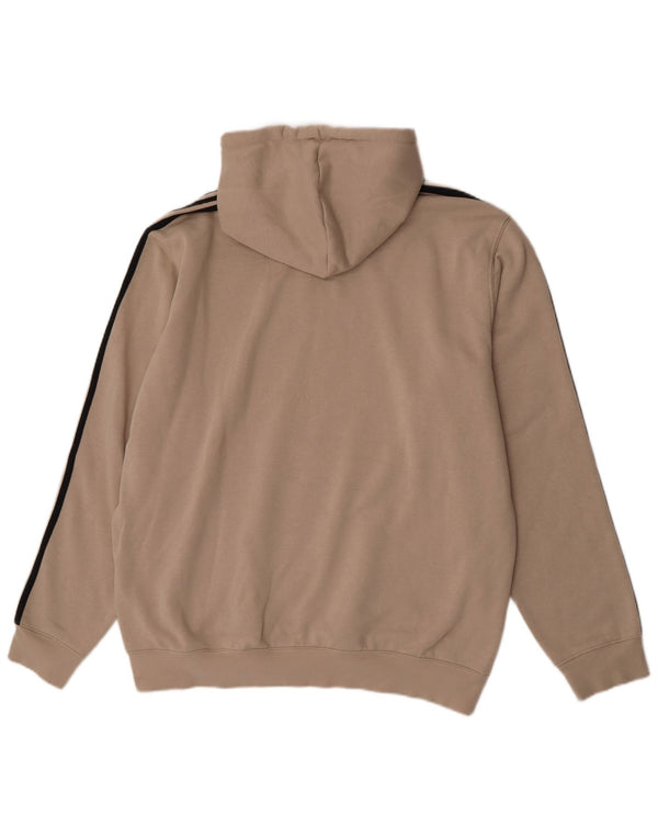 Adidas Herre hættetrøje XL Beige Bomuld