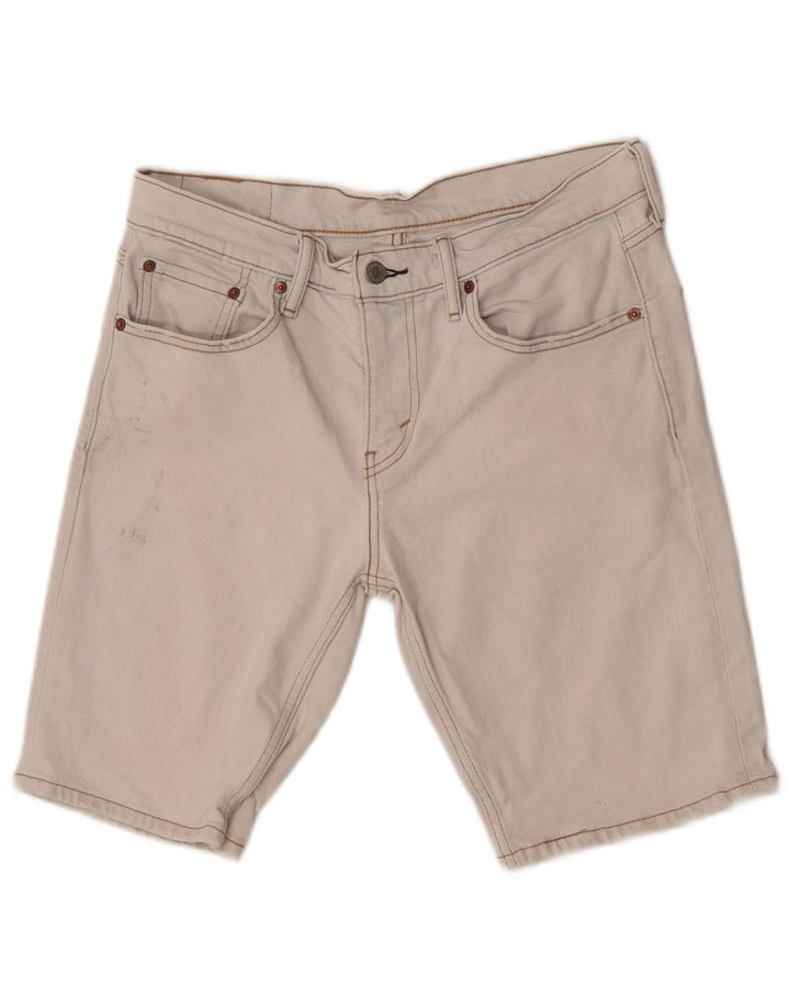 Levi's Herre 511 denimshorts W30 mellemblå bomuld