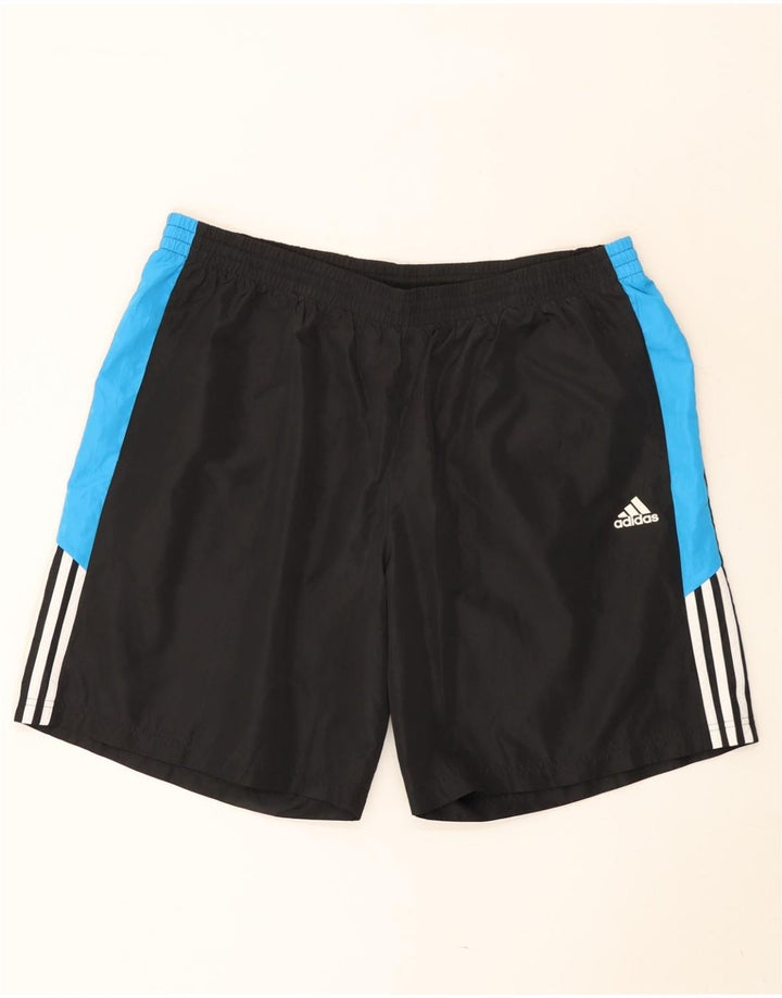 Adidas Herre Sportshorts 2XL Sort Colourblock Polyester