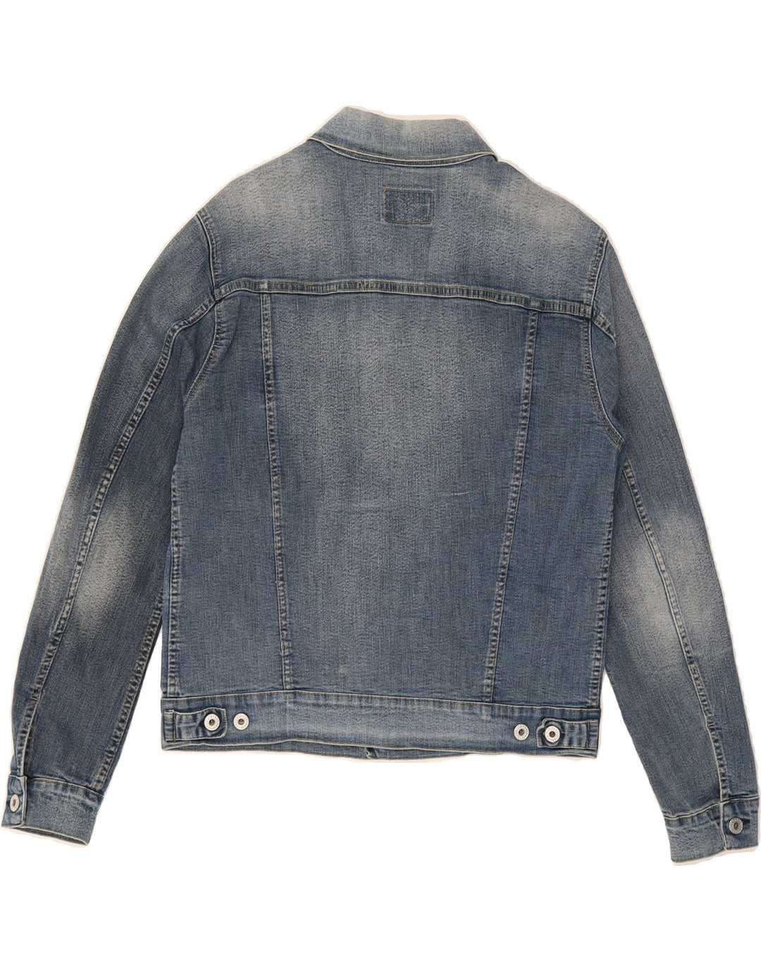 ENERGIE Womens Denim Jacket UK 14 Medium Blue Cotton Vintage Energie and Second-Hand Energie from Messina Hembry 