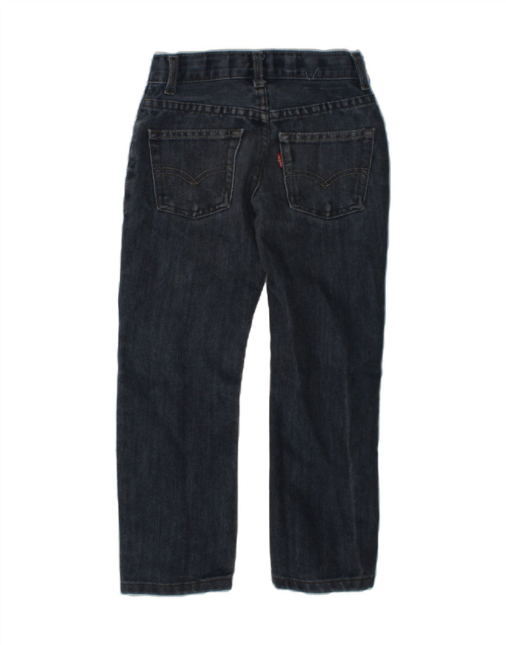 LEVI'S Boys 511 Slim Jeans 5-6 Years W20 L19  Navy Blue Cotton | Vintage Levi's | Thrift | Second-Hand Levi's | Used Clothing | Messina Hembry 