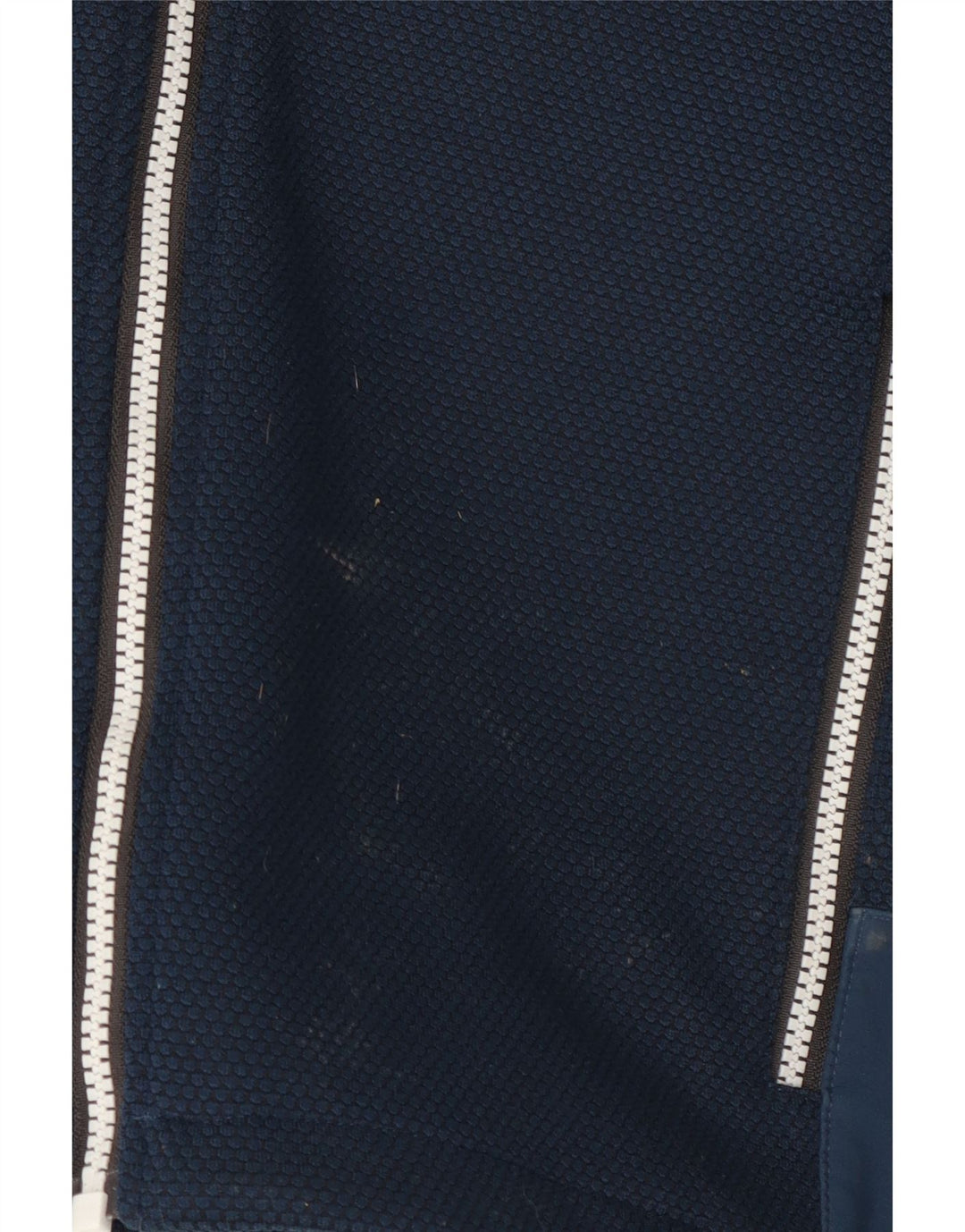 CMP Mens Zip Hoodie Sweater IT 52 Large Navy Blue Colourblock Polyester Vintage CMP and Second-Hand CMP from Messina Hembry 