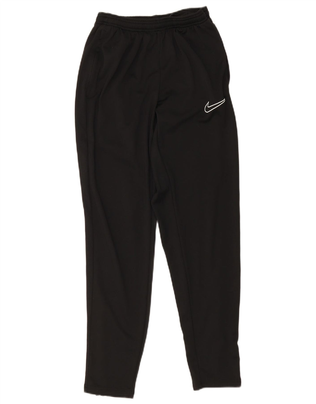 Nike Dame Dri Fit træningsdragt Bukser UK 12 Medium Sort