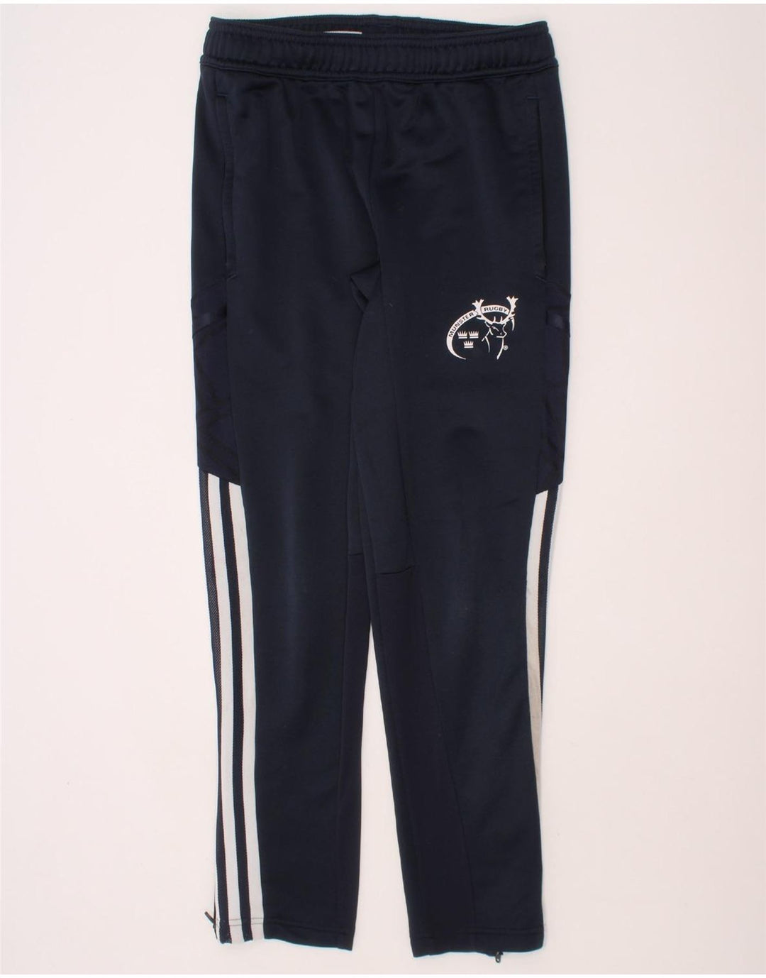 ADIDAS Boys Aeroready Tracksuit Trousers 11-12 Years  Navy Blue Polyester Vintage Adidas and Second-Hand Adidas from Messina Hembry 