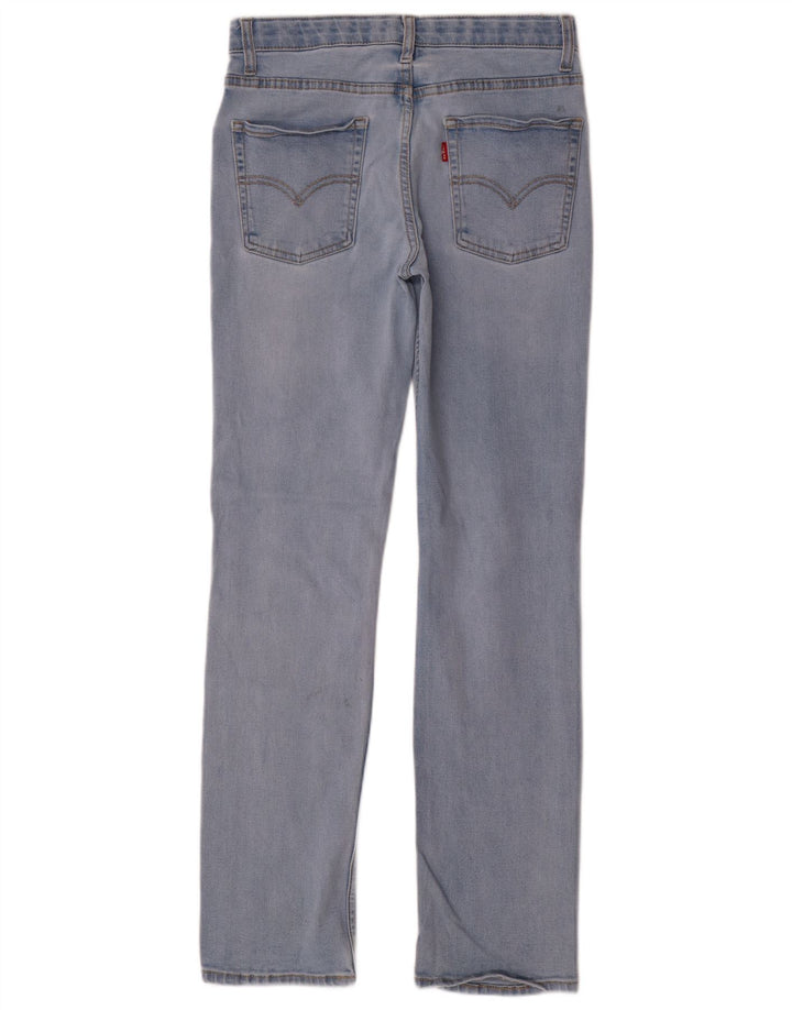 Levi's Boys 511 Distressed Slim Jeans 15-16 år W28 L30 Blue Cotton