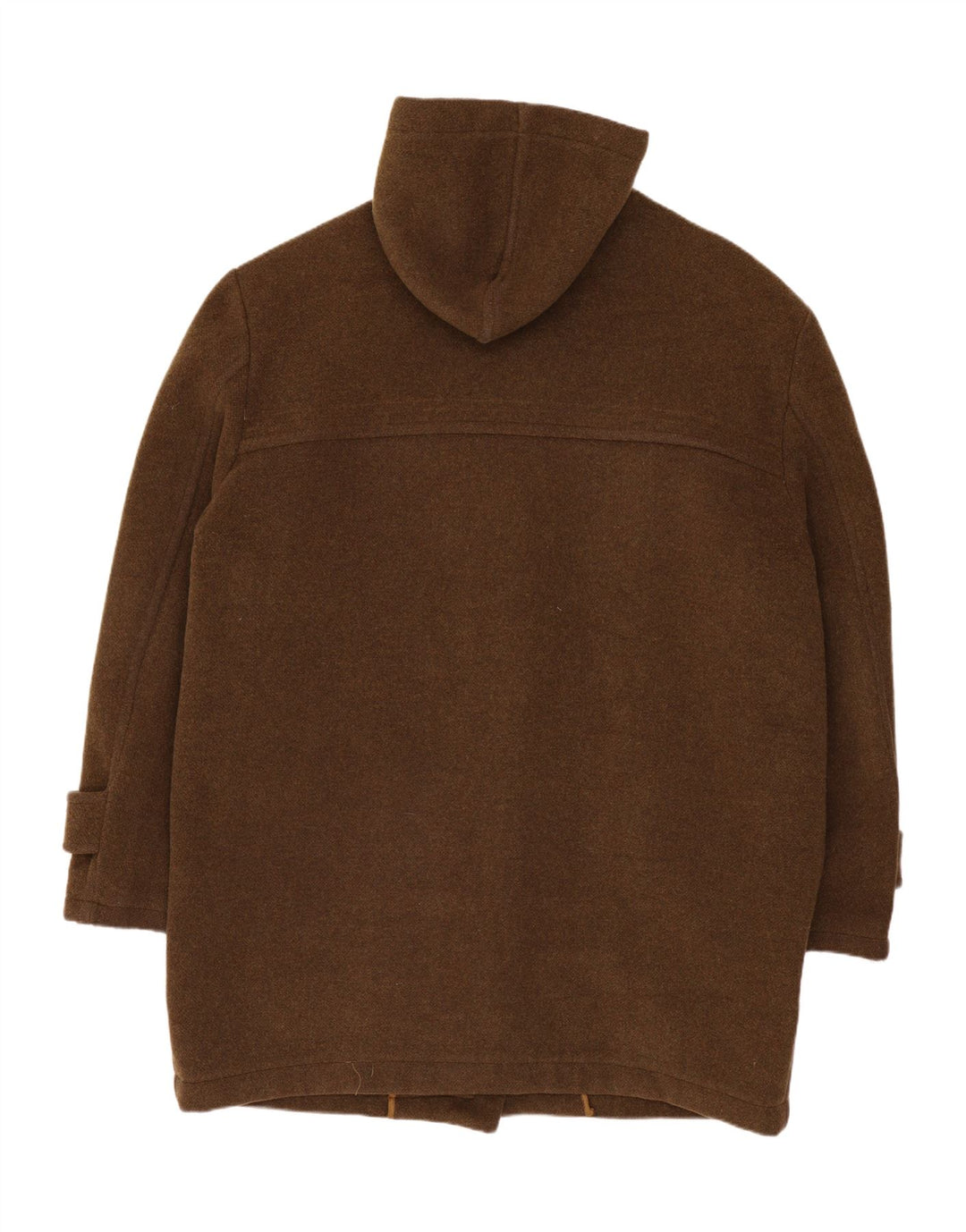 Lynlås Dame Hooded Duffel Coat UK 20 2XL Khaki Wool