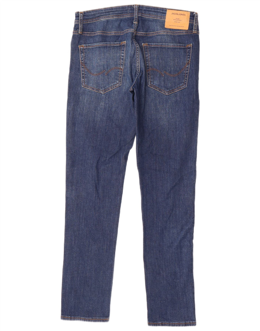 Jack & Jones Herre Slim Jeans W32 L32 Blå Bomuld