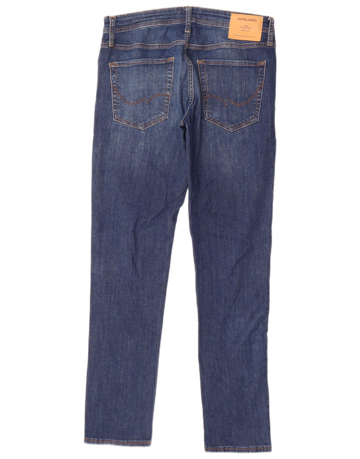 Jack & Jones Herre Slim Jeans W32 L32 Blå Bomuld