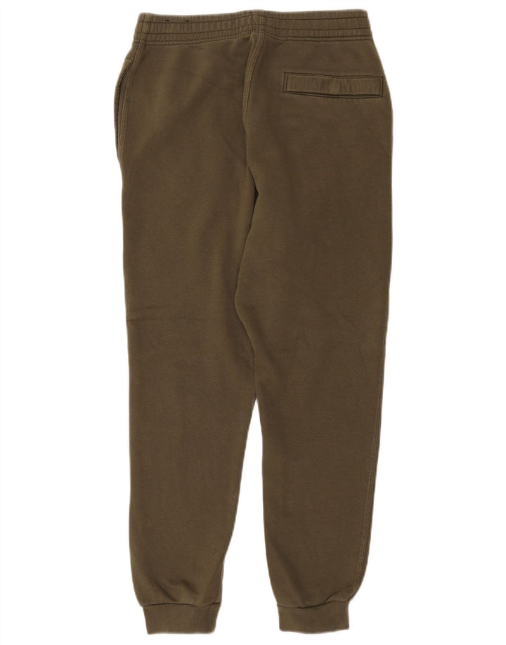 NIKE Mens Tracksuit Trousers Joggers Small  Khaki Cotton