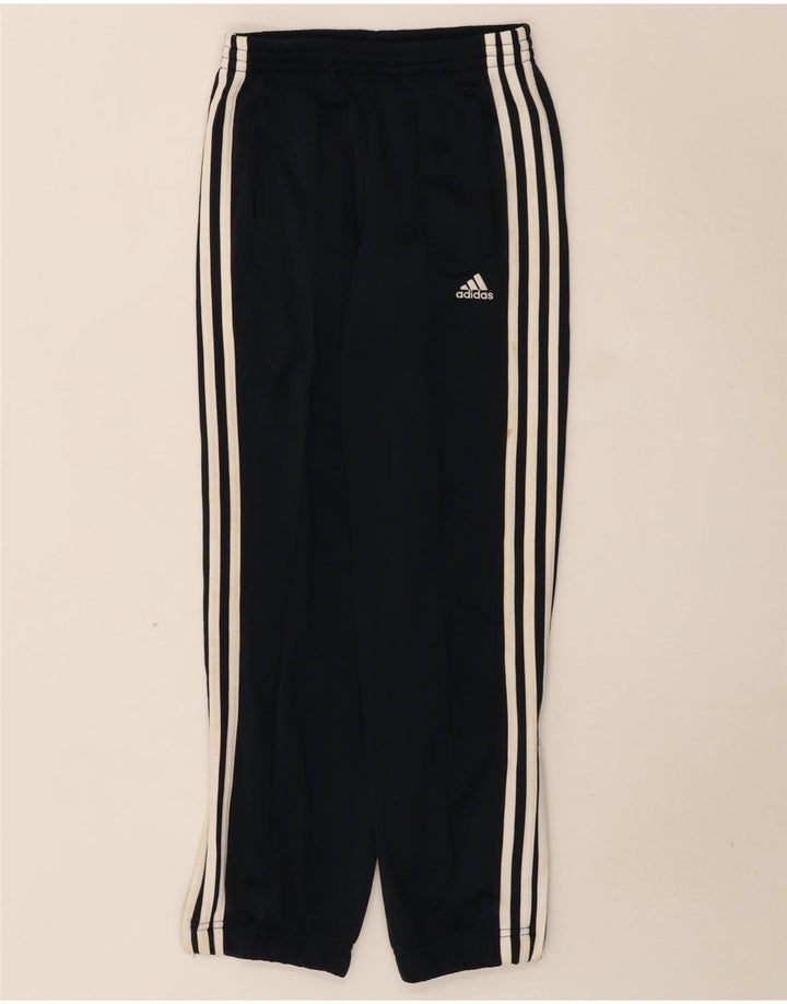Adidas Drenge Træningsdragt Bukser Joggers 9-10 År Marineblå Polyester