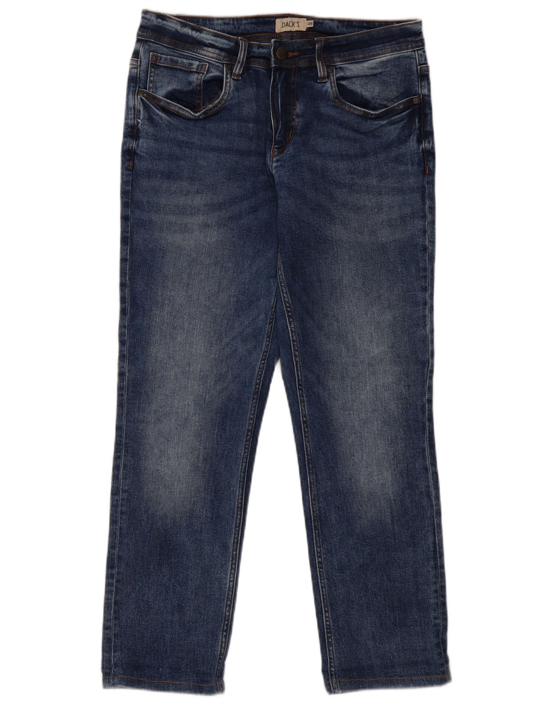 DACK'S Straight Jeans til mænd IT 48 Medium W32 L28 Blå