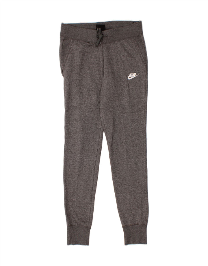 NIKE Womens Tracksuit Trousers Joggers UK 10 Small Grey Cotton Vintage Nike and Second-Hand Nike from Messina Hembry 