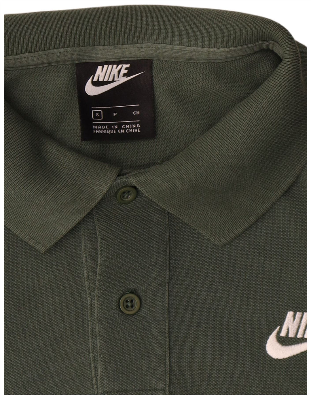 Nike herre poloshirt lille grøn bomuld