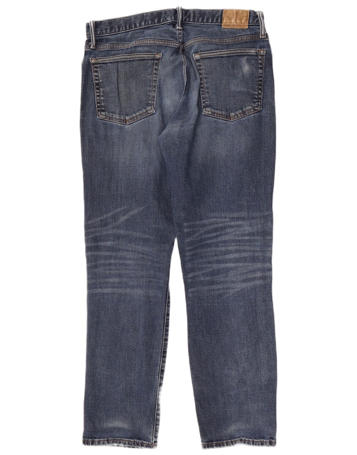 Gap Dame Slim Jeans W32 L30 Blå Bomuld