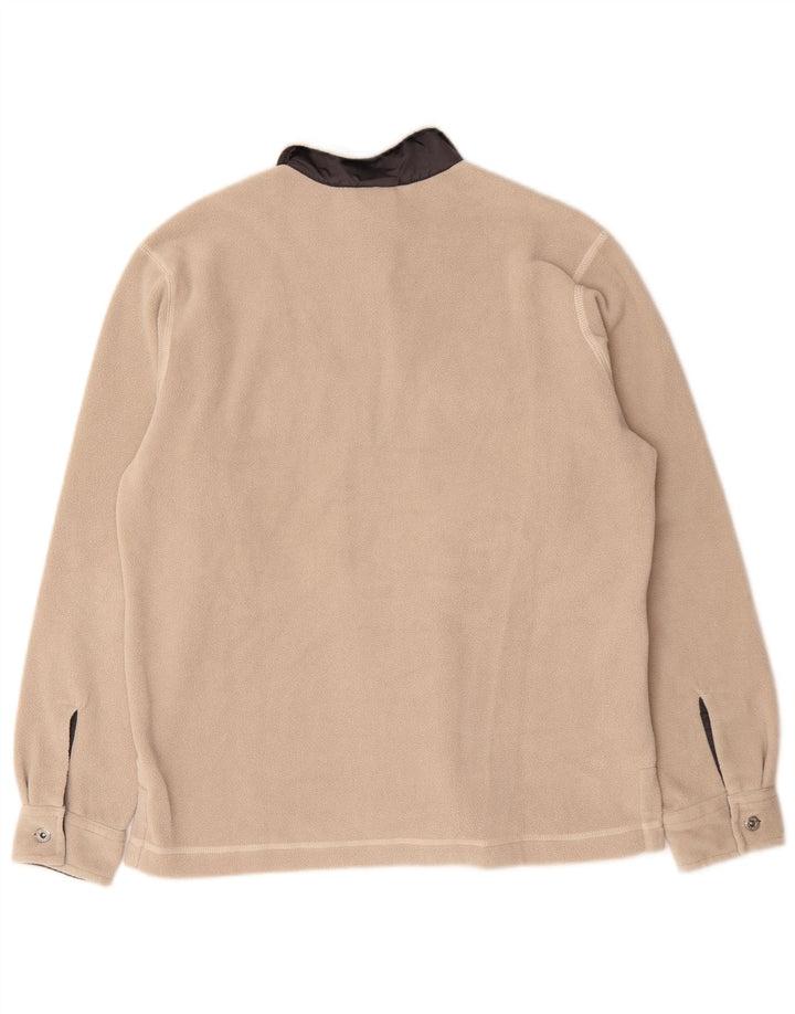 Murphy & Nye Fleeceskjorte til kvinder UK 14 Medium Beige Polyester