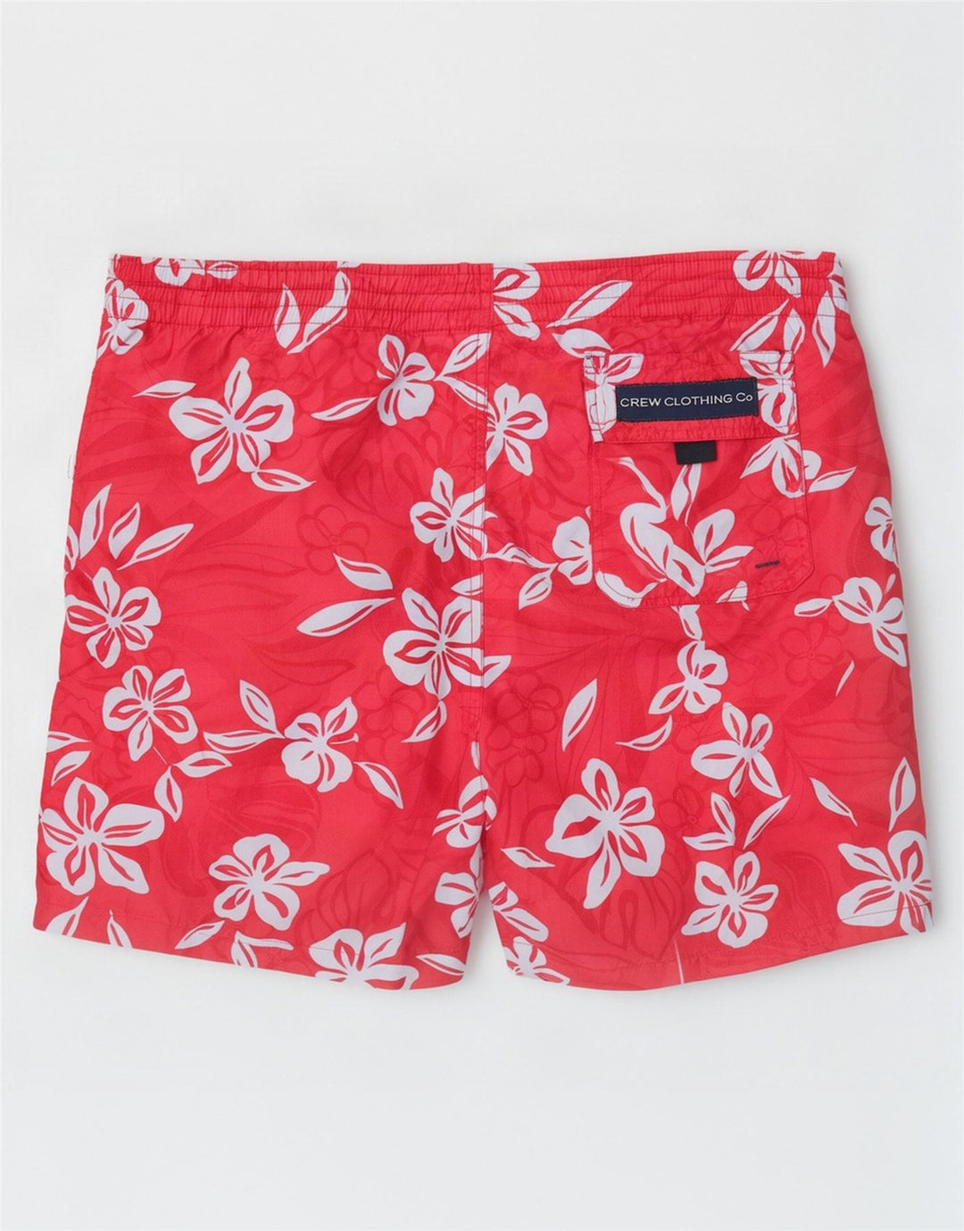Besætningstøj Herre badeshorts store røde blomster