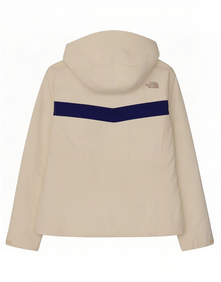 The North Face Dame Windbreaker Jacket UK 14 Medium White Colourblock