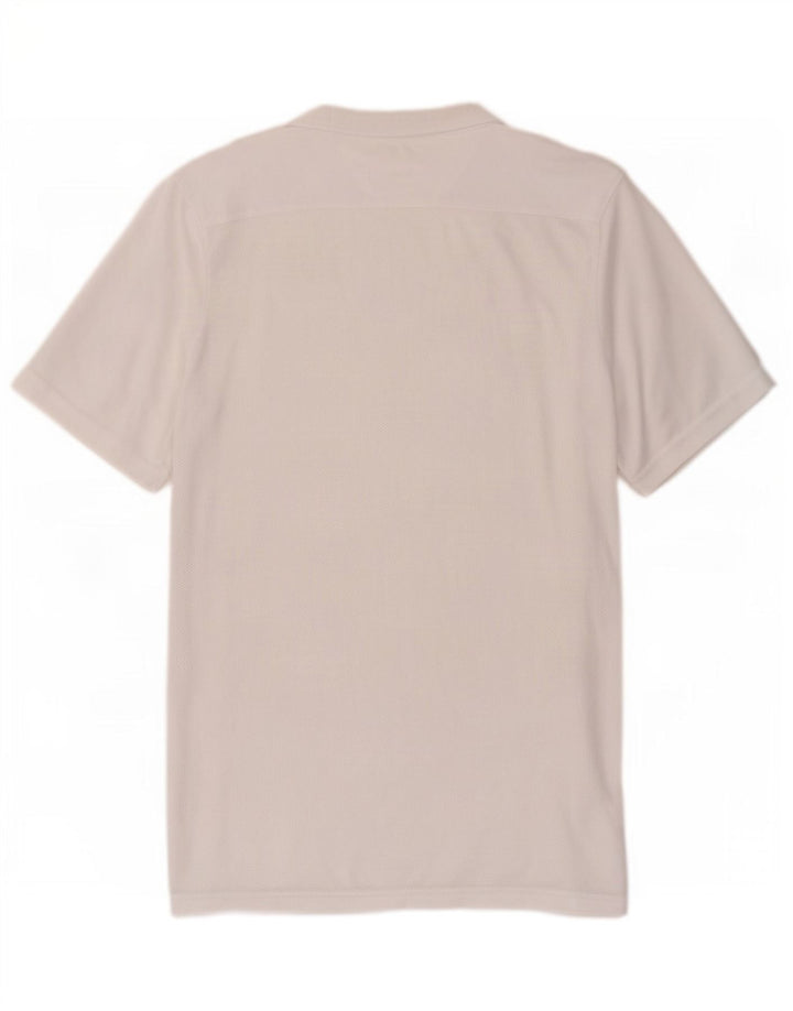 Nike Herre Dri Fit Slim T-Shirt Top Medium White Polyester