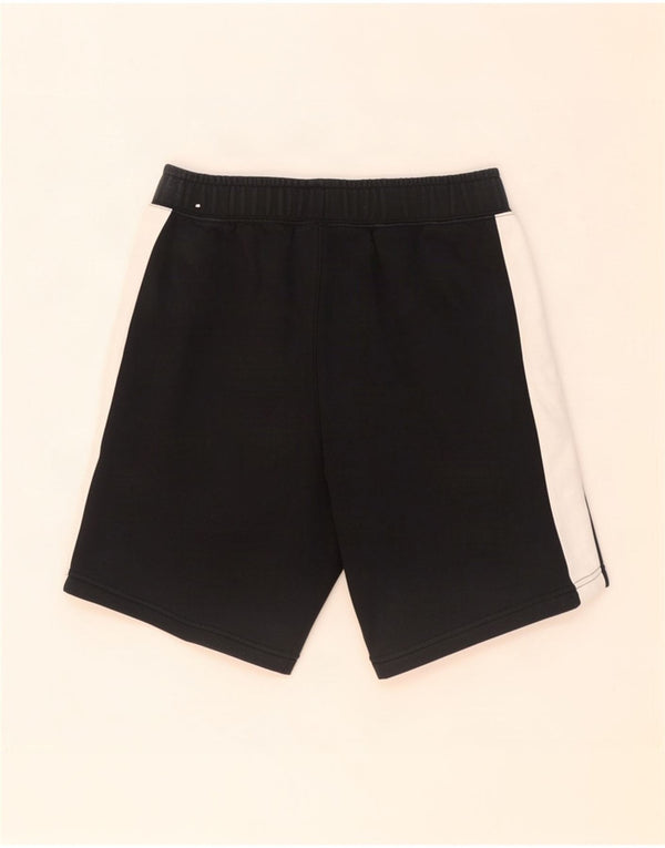 Nike grafiske sportsshorts til kvinder UK 4 XS Sort Colourblock Bomuld