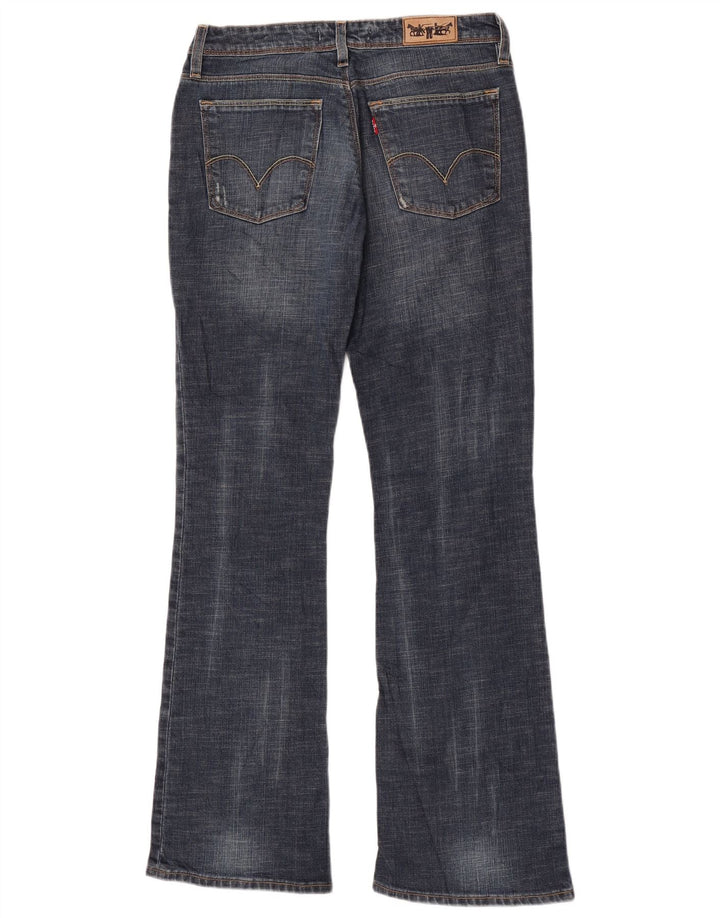 Levi's Dame 572 Bootcut Jeans med lav talje W31 L34 Blå Bomuld
