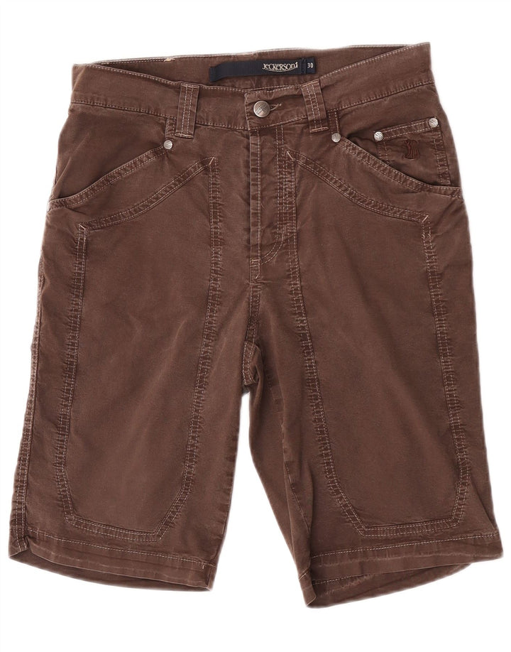 Jeckerson Herre Bermuda Shorts W30 Medium Brun Bomuld