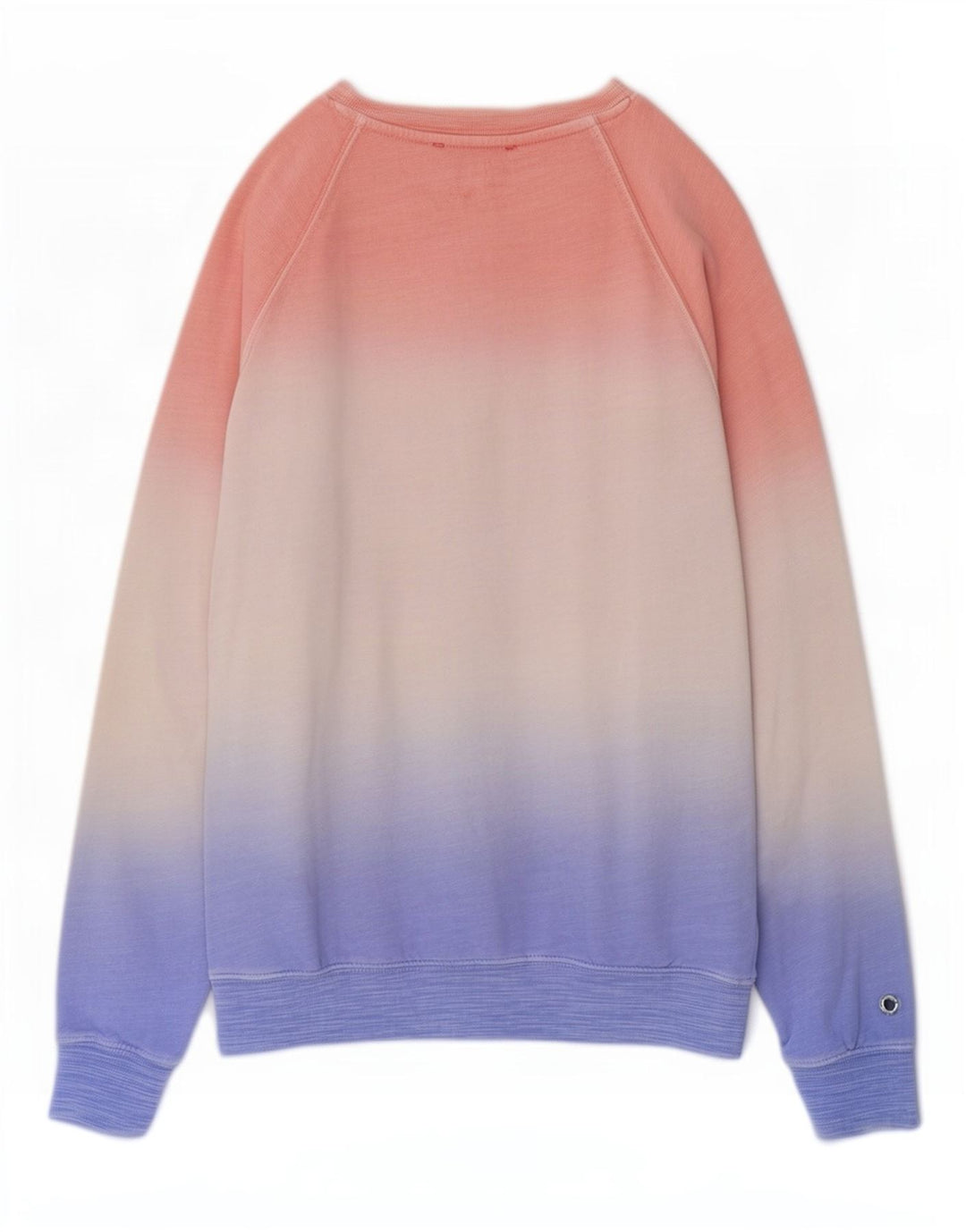 Marks & Spencer Dame Sweatshirt Jumper UK 10 Small Pink Colourblock