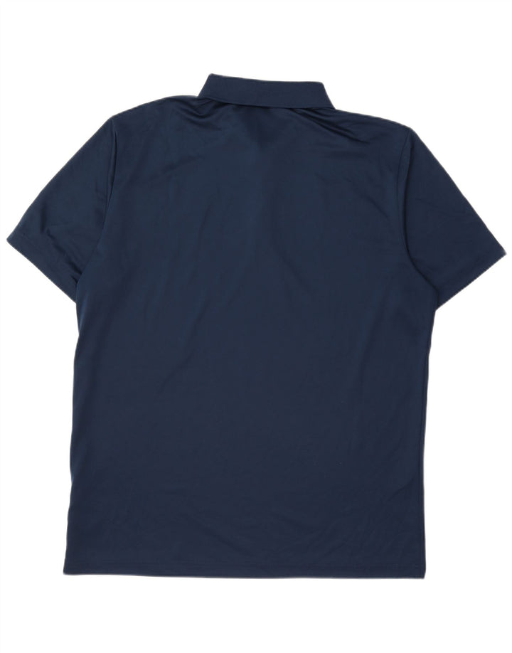 Adidas Poloskjorte til mænd Stor marineblå polyester