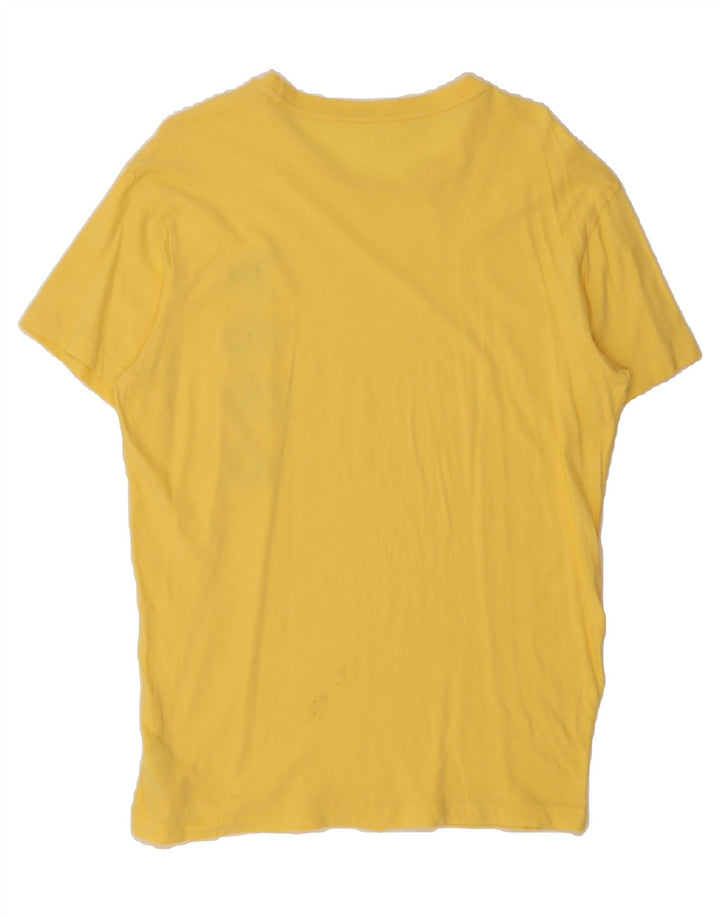 AEROPOSTALE Mens Graphic T-Shirt Top Medium Yellow Cotton Vintage Aeropostale and Second-Hand Aeropostale from Messina Hembry 