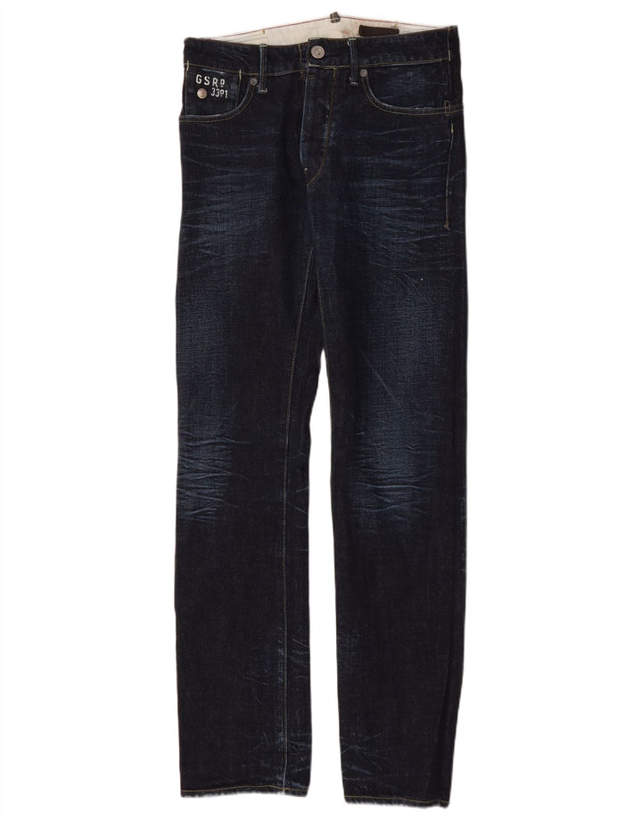 G-Star Dame Slim Jeans W30 L34 Marineblå Bomuld