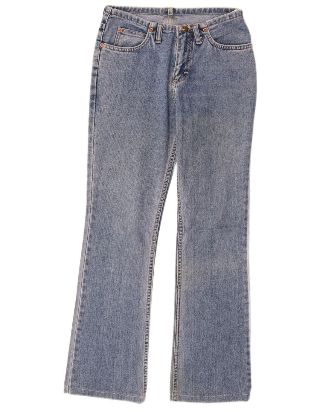 Lee Dame Bootcut Jeans W27 L28 Blå Bomuld
