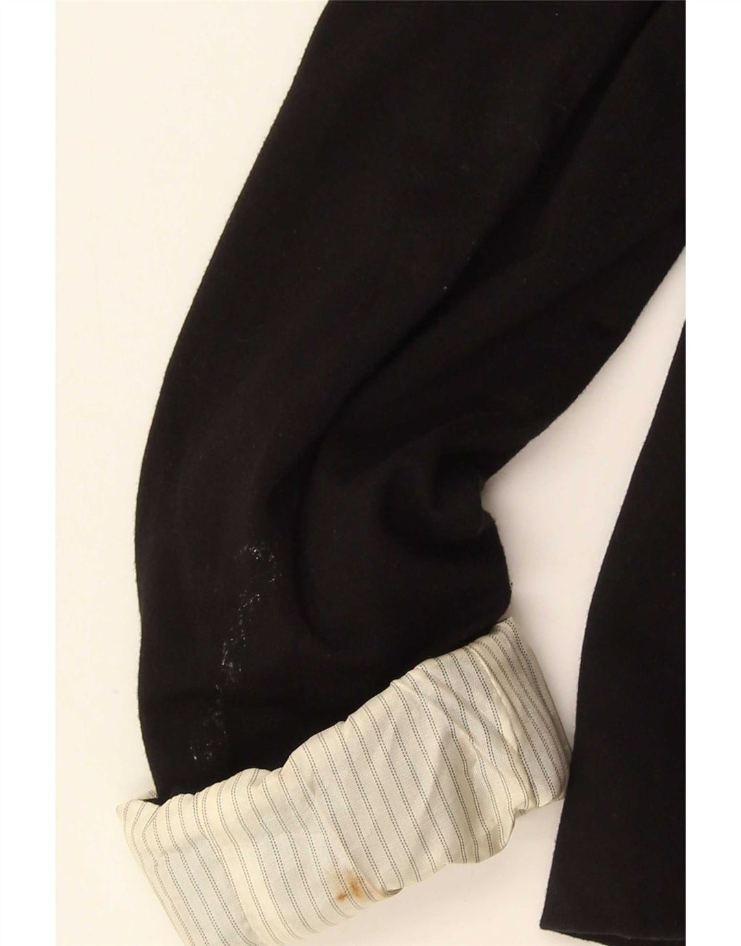 Zara Dame 1 Knap Blazer Jacket UK 6 XS Sort Viscose